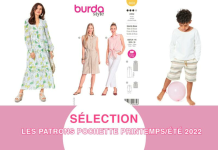 Sélection : les patrons pochette printemps/été 2022