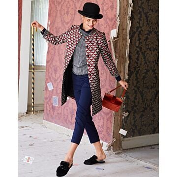 Manteau n°102 de Burda Style Décembre 2017