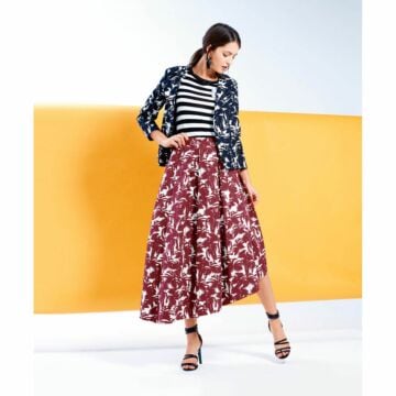 Jupe n°104 de Burda Style Mars 2015