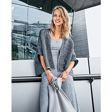 Cardigan maille n°106 de Burda Style Janvier 2019