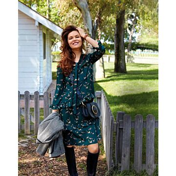 Robes à volants n°110 de Burda Style Septembre 2017