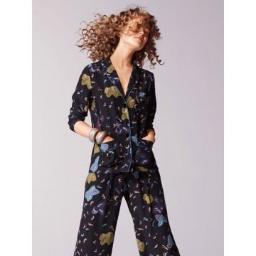 Veste de pyjama n°111 de Burda Style Janvier 2017
