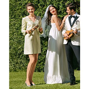 Robe trapèze n°112 de Burda Style Mars 2017