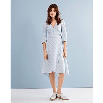 Robe porte-feuille n°112 de Burda Style Mai 2017