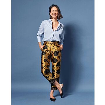 Pantalon n°113 de Burda Style Octobre 2017