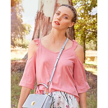 Top épaules dénudées n°116 de Burda Style Juin 2017