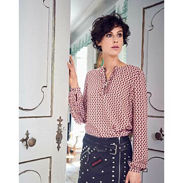 Blouse n°116 de Burda Style Octobre 2017