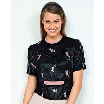 Chemisier en Velvet 119 | Burda Style 10/19
