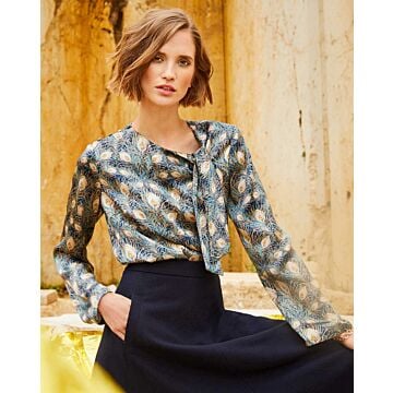 Chemisier en Soie 114 | Burda Style 12/19