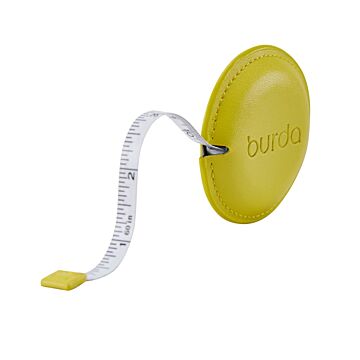 Mètre enrouleur jaune