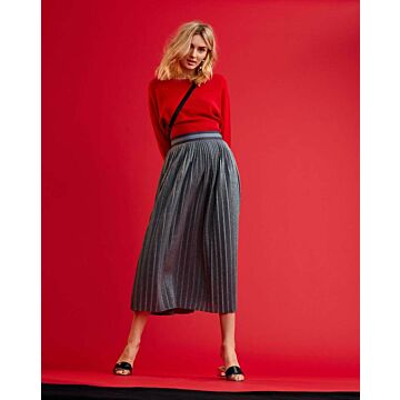 Jupe plissée n°118 de Burda Style Août 2017