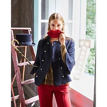 Veste d'uniforme n°118 de Burda Style Décembre 2017