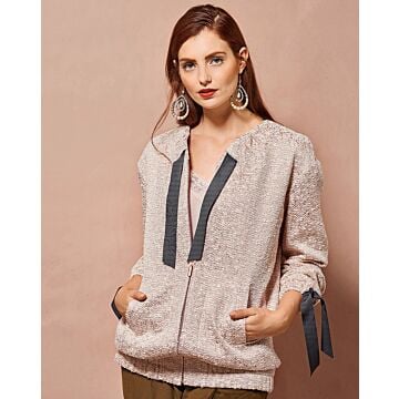 Blouson long n°119 de Burda Style Février 2019
