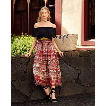 Jupe midi n°120 de Burda Style Mai 2017