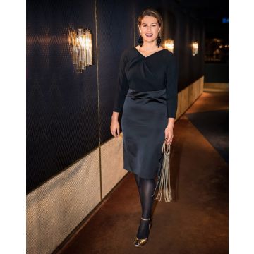 Robe de cocktail n°125 de Burda Style Décembre 2017