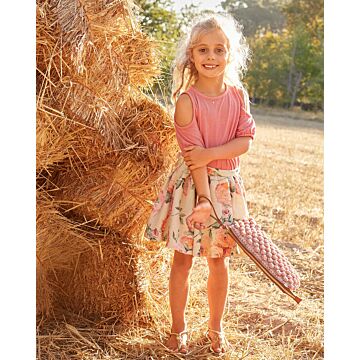 Jupe pour fillette n°127 de Burda Style Juin 2017