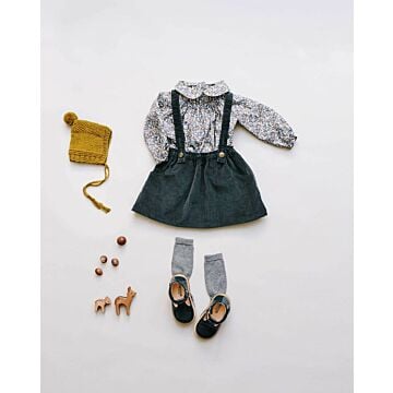 Blouse pour enfant n°128 de Burda Style Octobre 2017