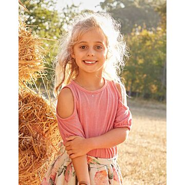 Top pour fillette n°128 de Burda Style Juin 2017