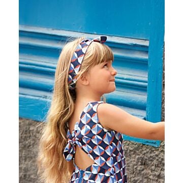 Bandeau de cheveux pour fillette n°129 de Burda Style Avril 2017