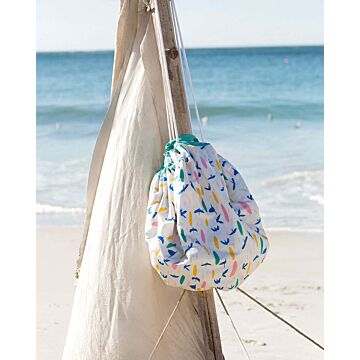 Tapis de plage et sac baluchon n°131 de Burda Style Juillet 2017