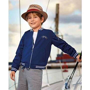Blouson collège pour garçon n°133 de Burda Style Avril 2017