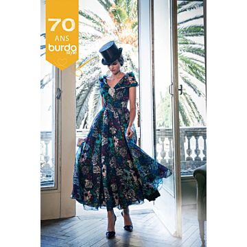 Robe de bal Fiore n°01 de Burda Vintage Automne Hiver 2014