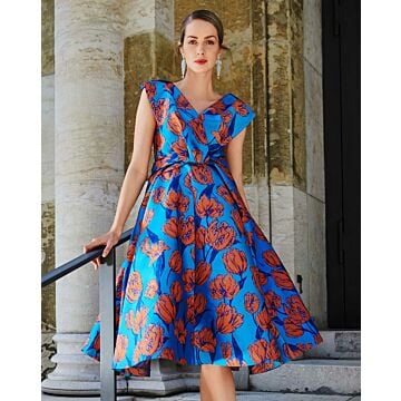 Robe en Jacquard 121 | Burda Style 02/20