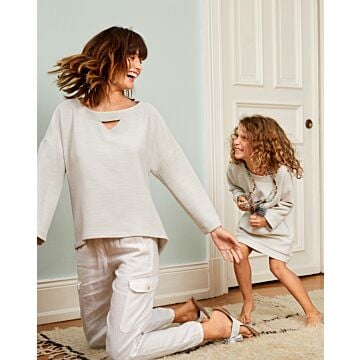 Sweat-shirt en Jersey 116 | Burda Style 04/20