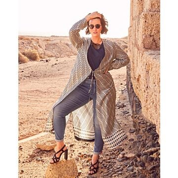 Manteau chemisier en Polyester 122 | Burda Style 04/20