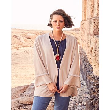 Veste chemisier en Twill 123 | Burda Style 04/20