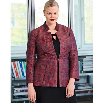Veste en Jacquard n°123 | Burda Style 09/20