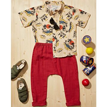 Pantalon en Mousseline n°129 | Burda Style 06/20