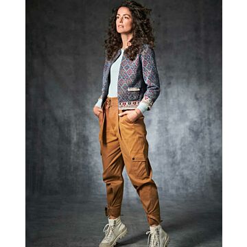 A, B Veste en Jacquard n°110 | Burda Style 10/20