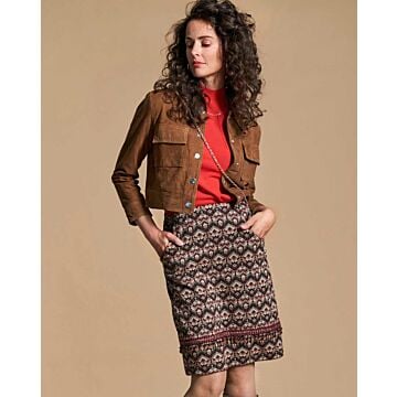 A, B Jupe en Daim n°111 | Burda Style 10/20