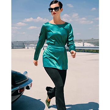 Chemisier en Satin n°113 | Burda Style 10/20