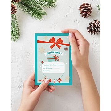 Carte Cadeau Abonnement Burda - Noël 2024