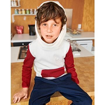 Sweat-shirt à capuche en Jersey n°134 | Burda Style 12/20