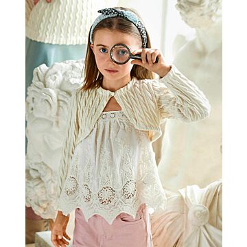 Bolero en Tricot n°131 | Burda Style 01/21