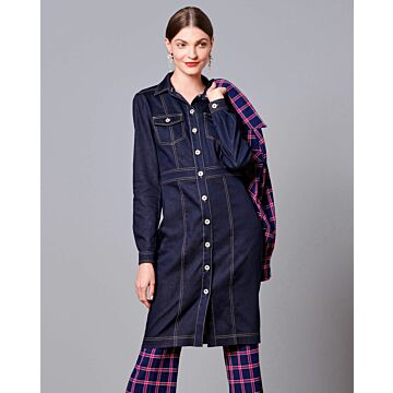 Robe en Denim n°118 | Burda Style 02/21