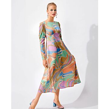 Robe en Viscose n°105 | Burda Style 3/21