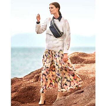 Jupe longue en Viscose , Rayon n°106 | Burda Style 08/21
