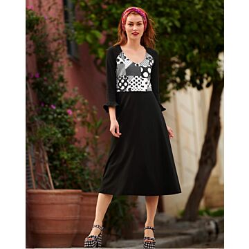 Robe en Coton , Jersey n°117 | Burda Style 08/21