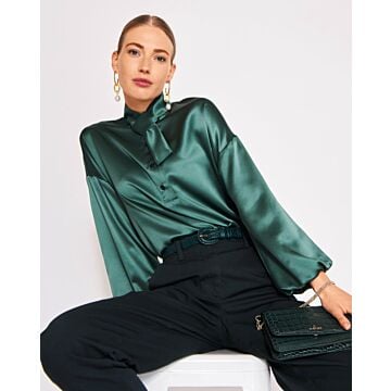 Chemisier en Satin n°109 | Burda Style 10/21