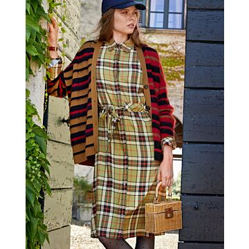 Robe chemisier en twill n°101 | Burda Style 11/21