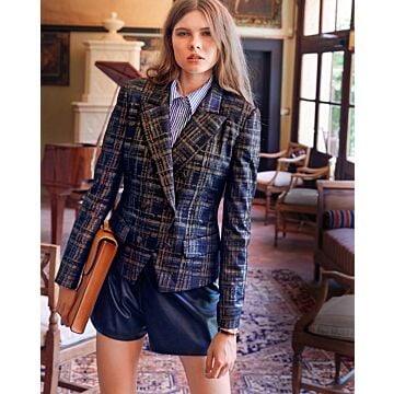 Blazer en tissu pour sweat-shirt n°114 | Burda Style 11/21