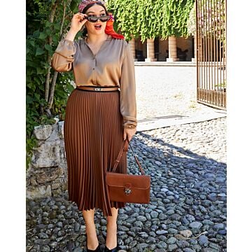 Chemisier en satin n°128 | Burda Style 11/21