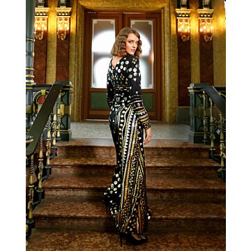 Robe de soirée en polyester n°111 | Burda Style 12/21