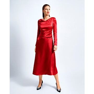 Robe longue en satin n°112 | Burda Style 12/21