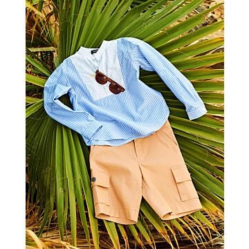 Short pour enfants en denim n°131 | Burda Style 06/22