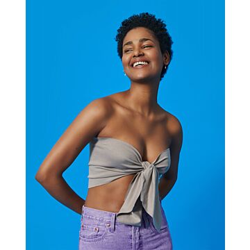 Top bandeau noué | Cours de couture n°1 - Burda Style HS Beginner